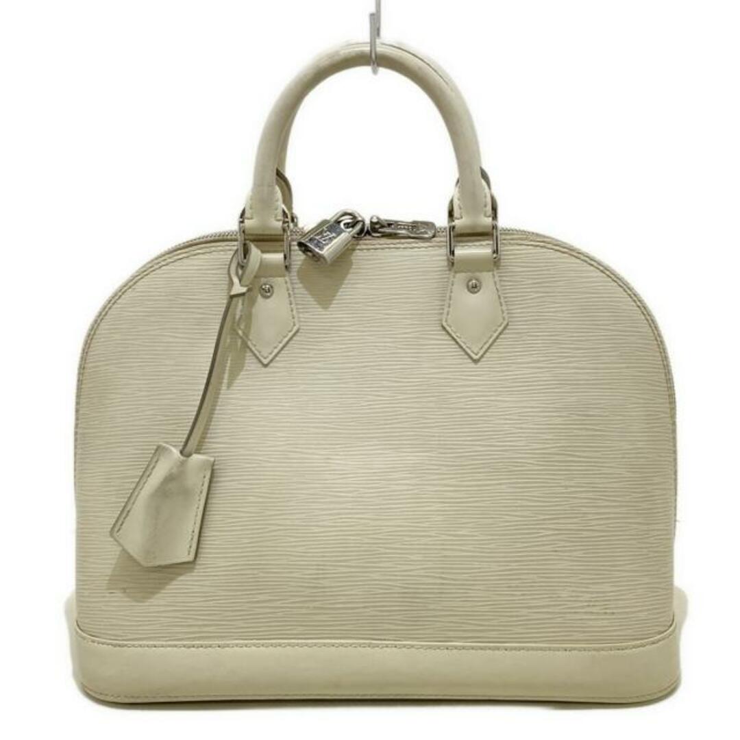LOUIS VUITTON - LOUIS VUITTON(ルイヴィトン) ハンドバッグ エピ アルマPM M4030J イヴォワール エピ・レザー(LVロゴの刻印入り)