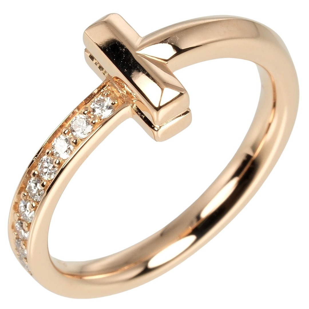 Tiffany & Co. - 【TIFFANY&Co.】ティファニー Tワン ナロー K18 Tiffany & Co. - 【TIFFANY&Co.】ティファニー Tワン ナロー K18