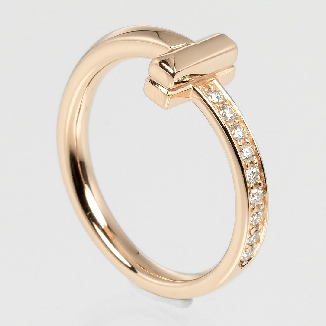 Tiffany & Co. - 【TIFFANY&Co.】ティファニー Tワン ナロー K18 Tiffany & Co. - 【TIFFANY&Co.】ティファニー Tワン ナロー K18