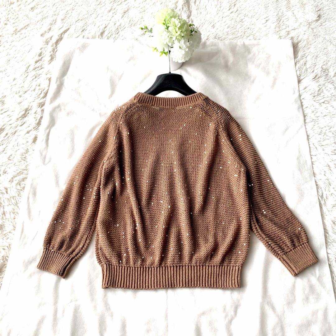 Max Mara - 新品タグ付き‼️マックスマーラ スパンコール リネン Max Mara - 新品タグ付き‼️マックスマーラ スパンコール リネン