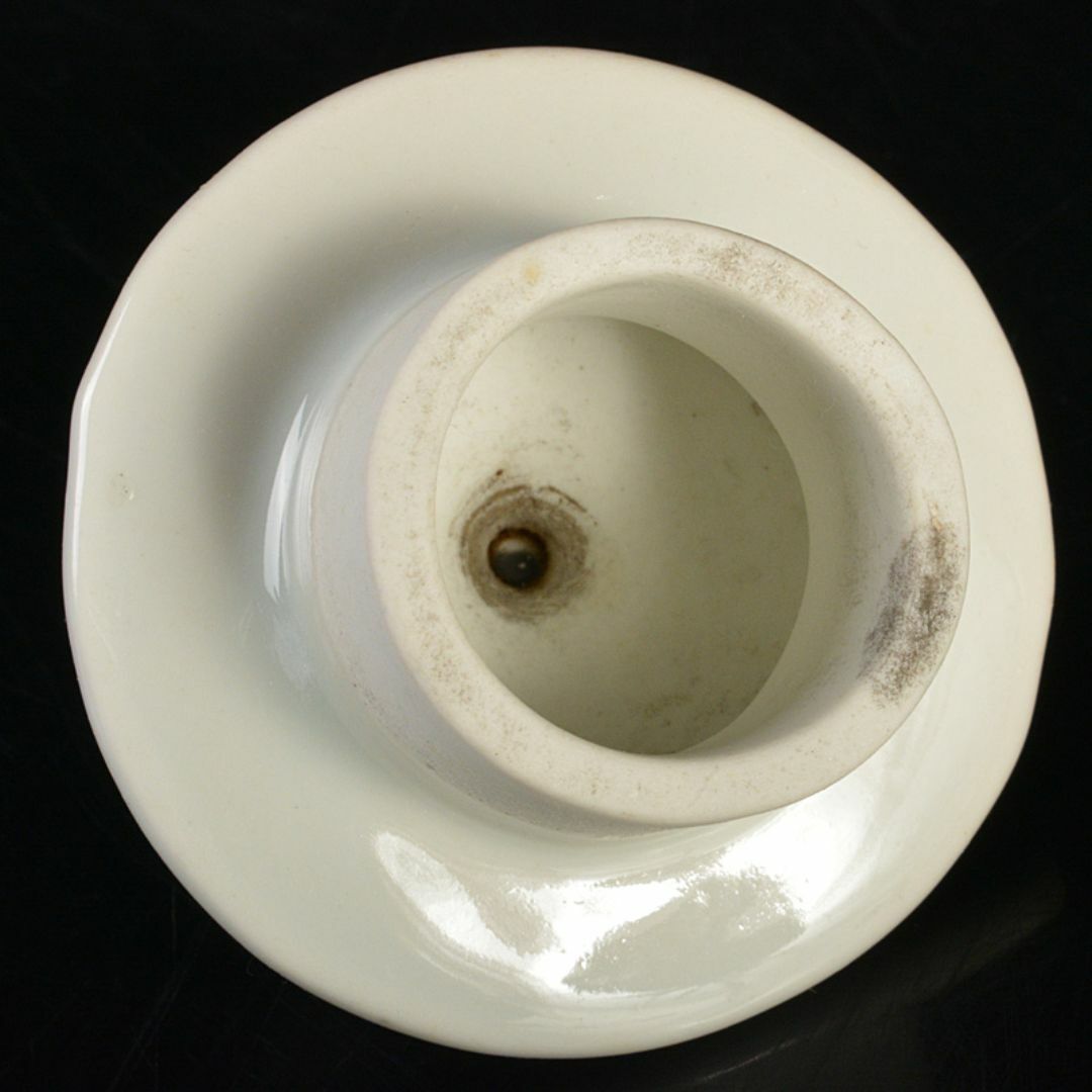 瀬戸焼 古瀬戸 染付 人物文 水注 時代箱 V R7476の通販 by