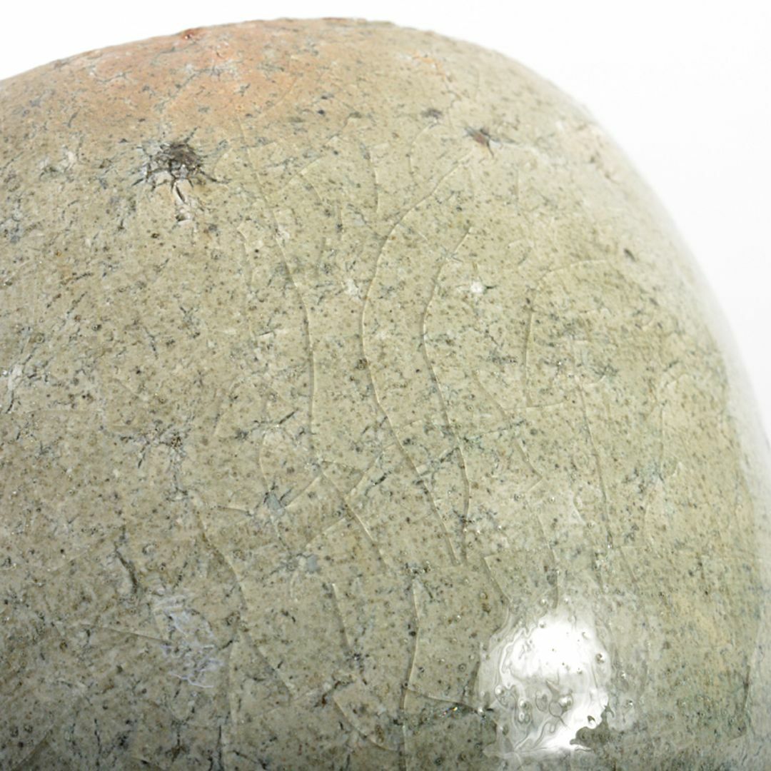 茶道具 登窯 木村盛和作 自然灰釉 茶碗 共布共箱 C R7477 茶道具 登窯 木村盛和作 自然灰釉 茶碗 共布共箱 C R7477