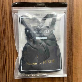 メゾンドフルール(Maison de FLEUR)のメゾンドフルール エコバッグ 黒(エコバッグ)