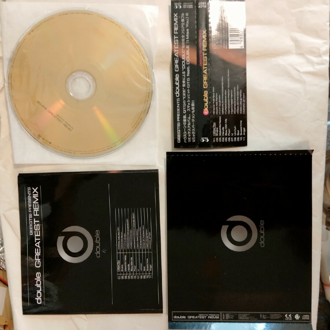 GEE(GTS)PRESENTS double GREATEST #3904 エンタメ/ホビーのCD(ポップス/ロック(邦楽))の商品写真