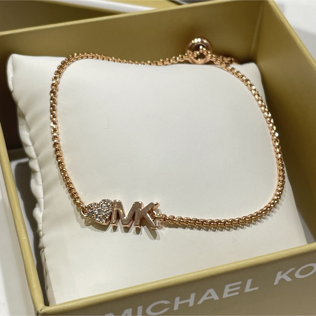 MICHAEL KORS - マイケルコース♦︎ハートMK ブレスレット MICHAEL KORS - マイケルコース♦︎ハートMK ブレスレット
