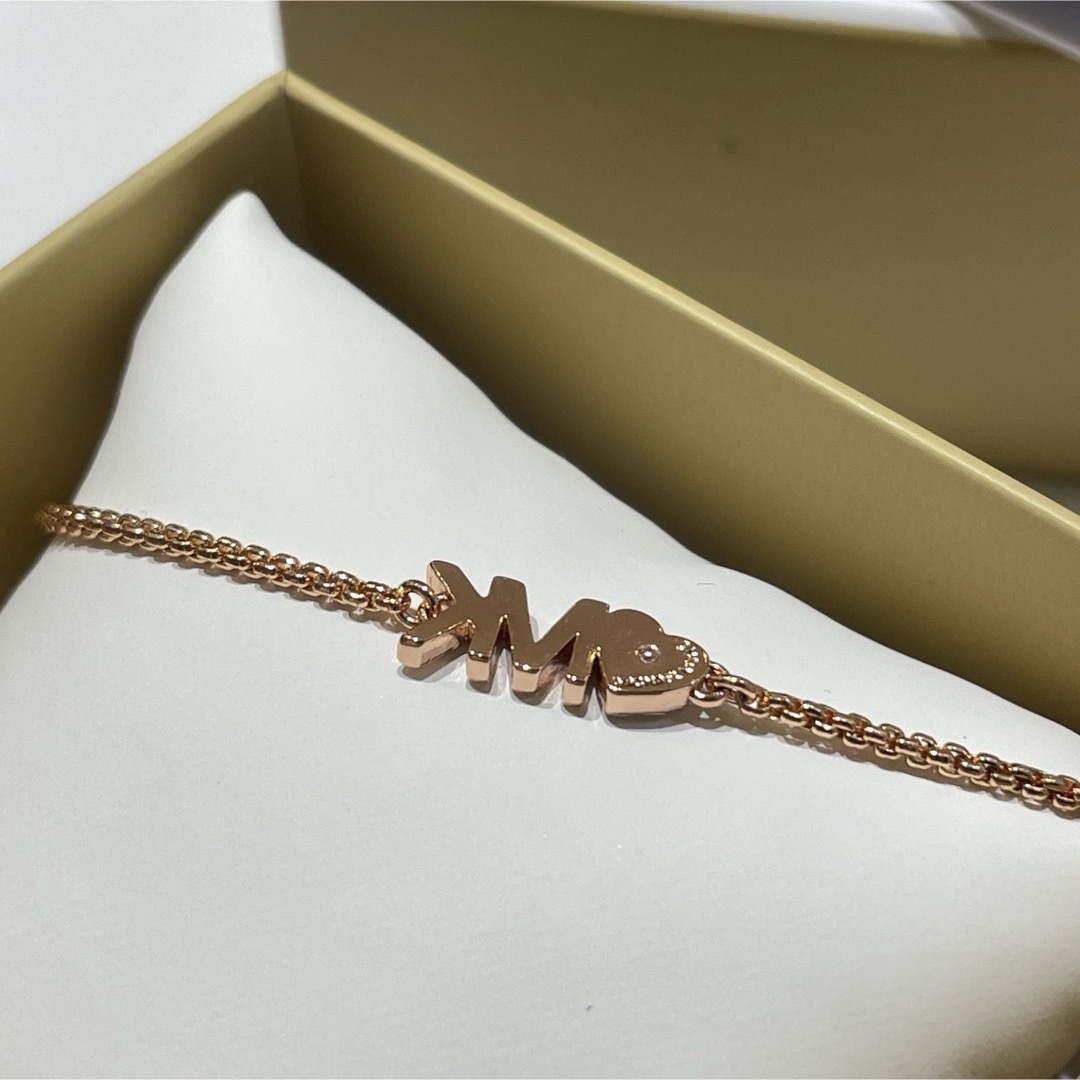 MICHAEL KORS - マイケルコース♦︎ハートMK ブレスレット MICHAEL KORS - マイケルコース♦︎ハートMK ブレスレット