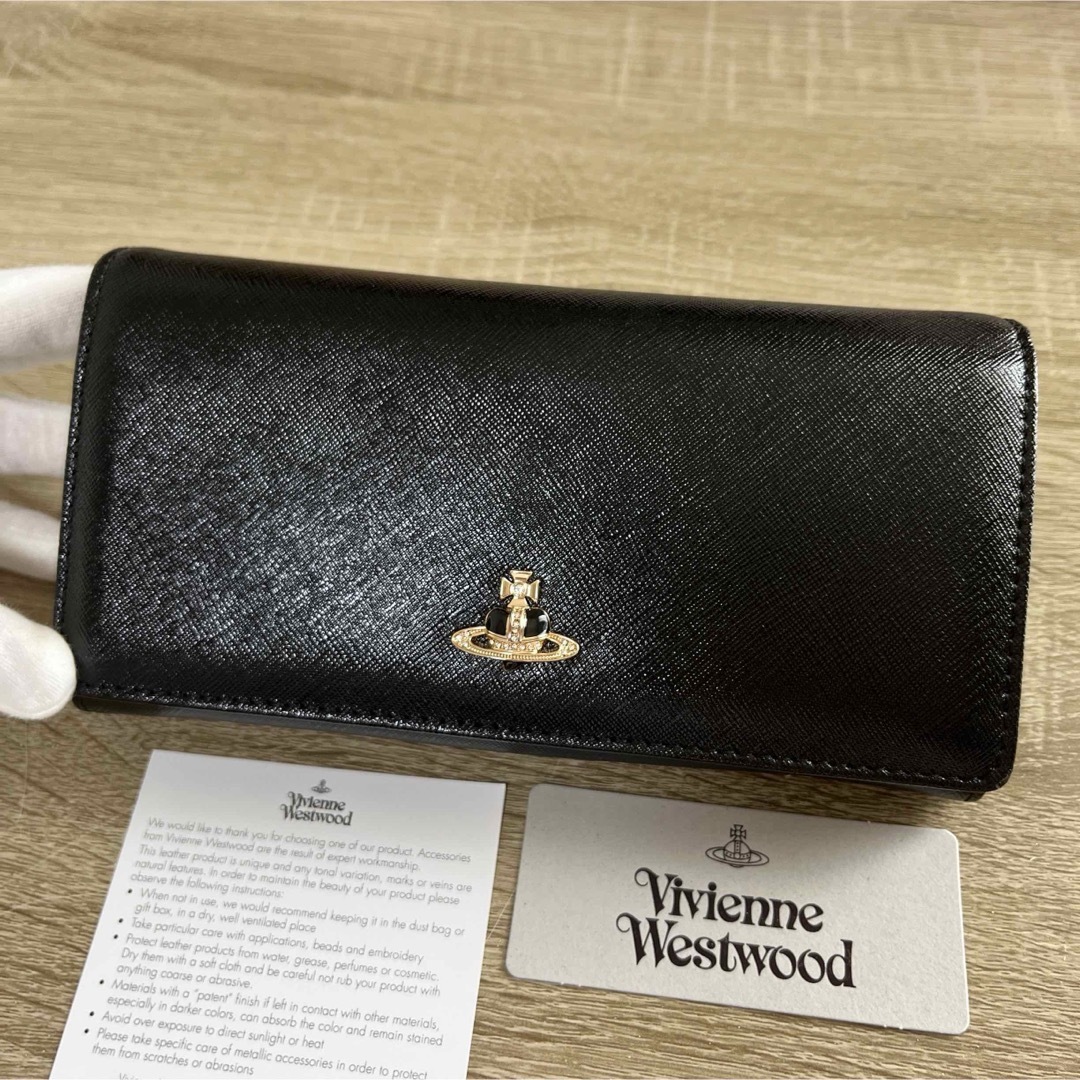 ☆極美品☆ヴィヴィアンウエストウッド 長財布 ディアマンテ ☆極美品☆ヴィヴィアンウエストウッド 長財布 ディアマンテ