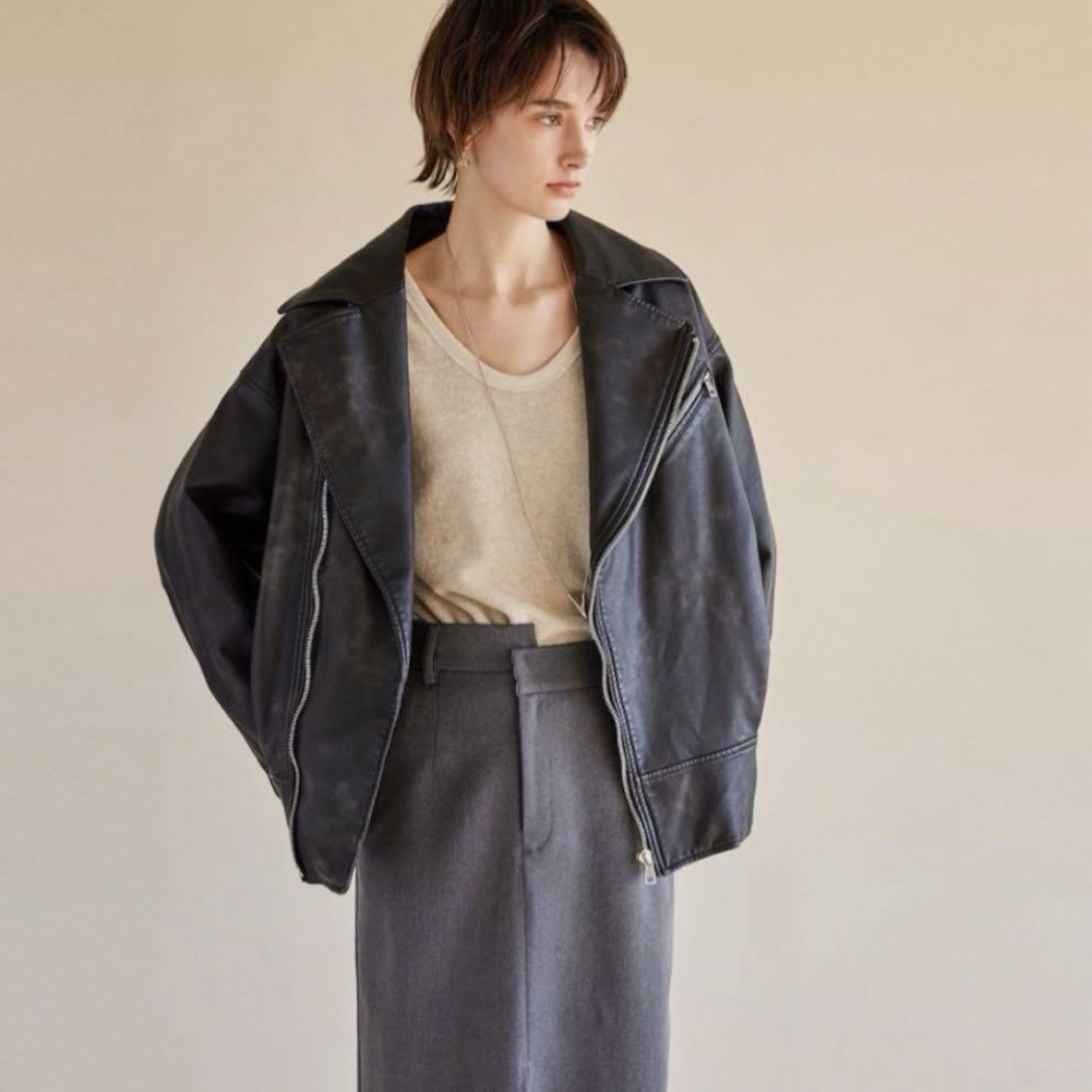 SeaRoomlynn - Vintage ECOレザーBIGライダースの通販 by 6日 SeaRoomlynn - Vintage ECOレザーBIGライダースの通販 by 6日