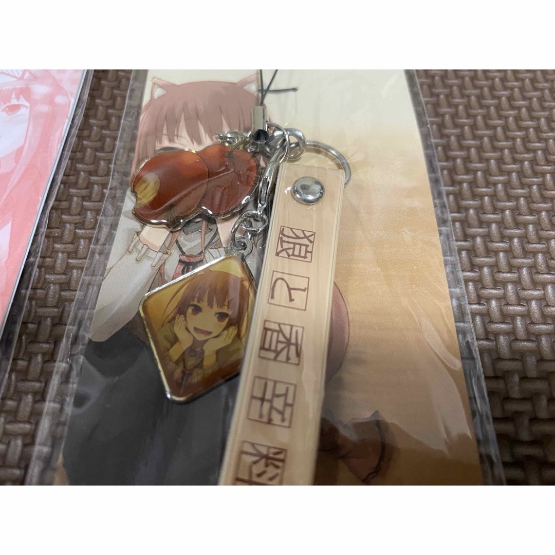 稀少品】狼と香辛料 携帯 ストラップ 稀少品】狼と香辛料 携帯 ストラップ