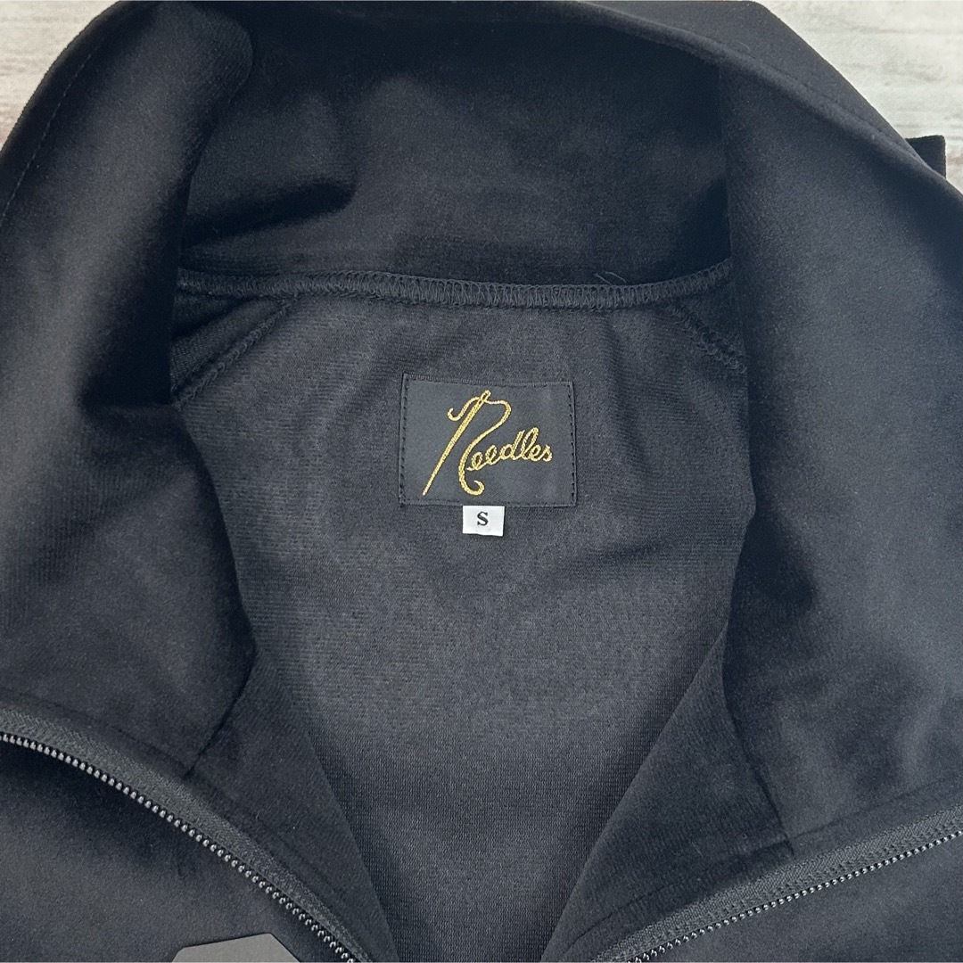 Needles - needles 19aw ベロア トラックジャケット ブラック Needles - needles 19aw ベロア トラックジャケット ブラック
