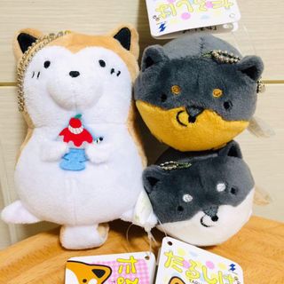 【11/17削除予定】たるしば ぬいぐるみ  & マスコット 3点 (ぬいぐるみ)