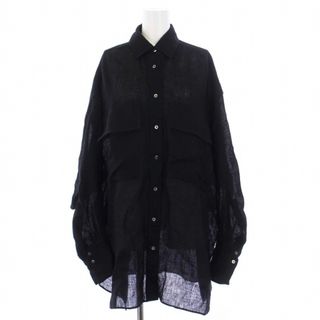 カオス CHAOS ゼガロリネンオーバー CPOシャツ ブラウス 長袖 F カオス CHAOS ゼガロリネンオーバー CPOシャツ ブラウス 長袖 F