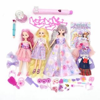 タカラトミー(Takara Tomy)のTAKARATOMY　/　タカラトミー ◆キラチェン　リカちゃん人形セット　 子供用品【中古】 [0220496198](人形)