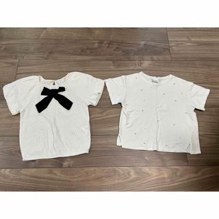 ザラキッズ(ZARA KIDS)のZARAキッズ　140㎝　シャツ2枚セット(Tシャツ/カットソー)