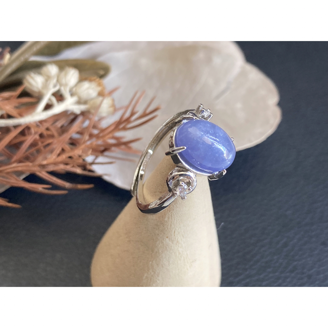 タンザナイト　リング レディースのアクセサリー(リング(指輪))の商品写真