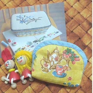 🉐(SALE)YUWAの松山敦子さんの(マチあり)ほっこりポーチ(◍>ᴗ<◍)(ポーチ)
