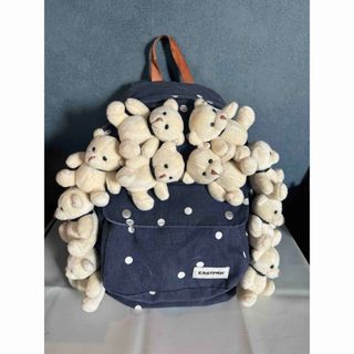 EASTPAK ティディベア リュック ドット 未使用(リュック/バックパック)