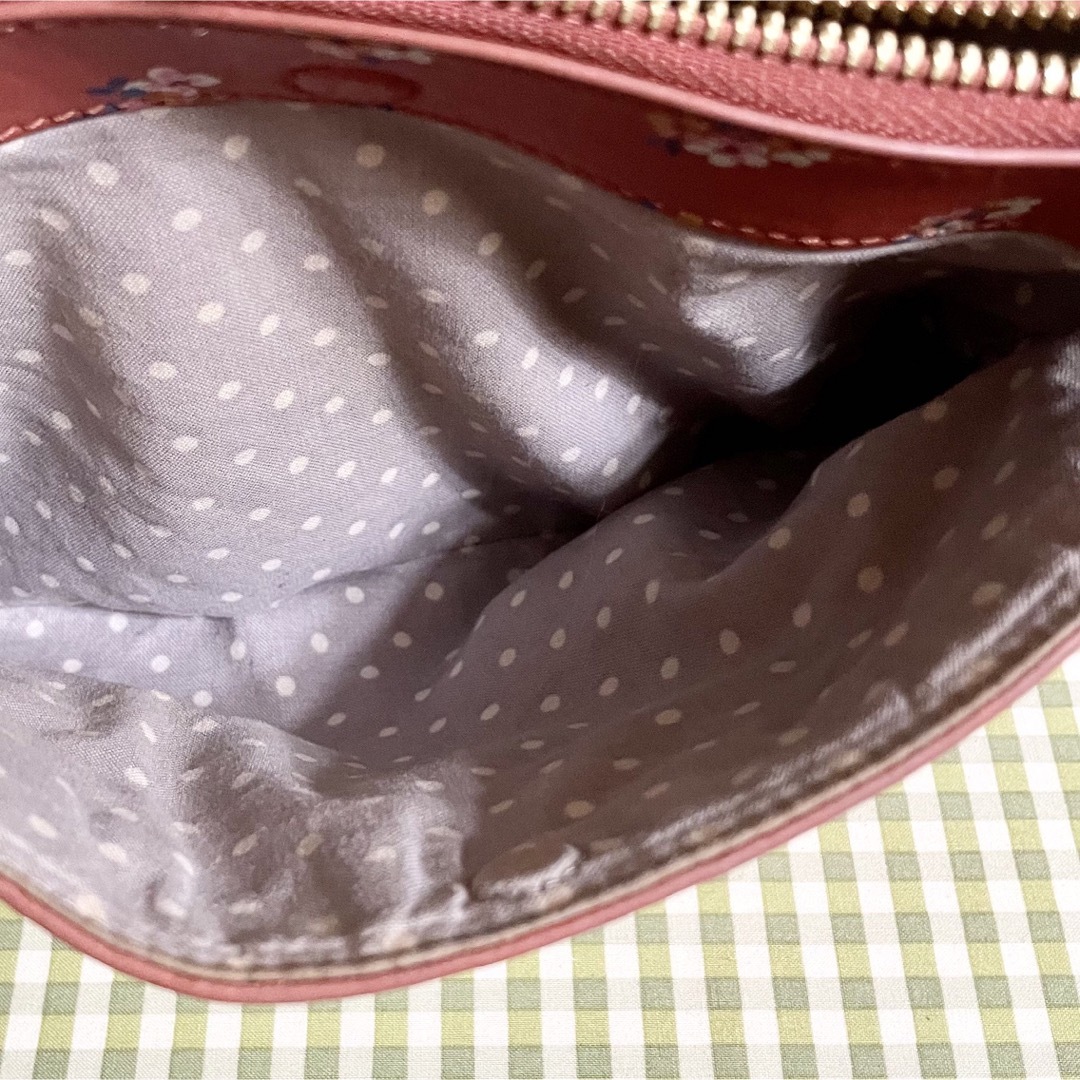 Cath Kidston - キャスキッドソン 本革 牛革 レザー 花柄 Cath Kidston - キャスキッドソン 本革 牛革 レザー 花柄