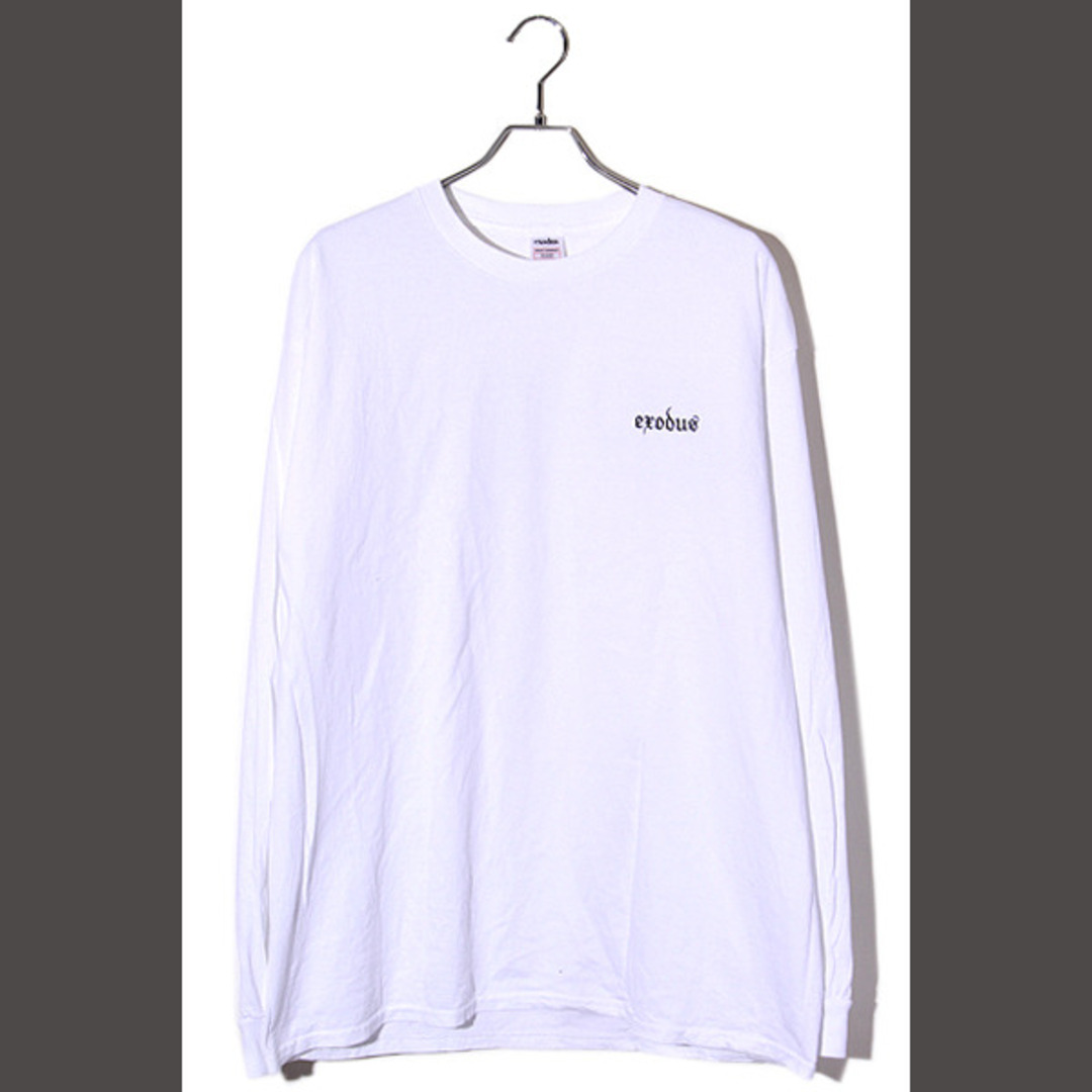 other - exodus エクソダス SIZE:XL 別注 ロゴ 長袖Tシャツ other - exodus エクソダス SIZE:XL 別注 ロゴ 長袖Tシャツ