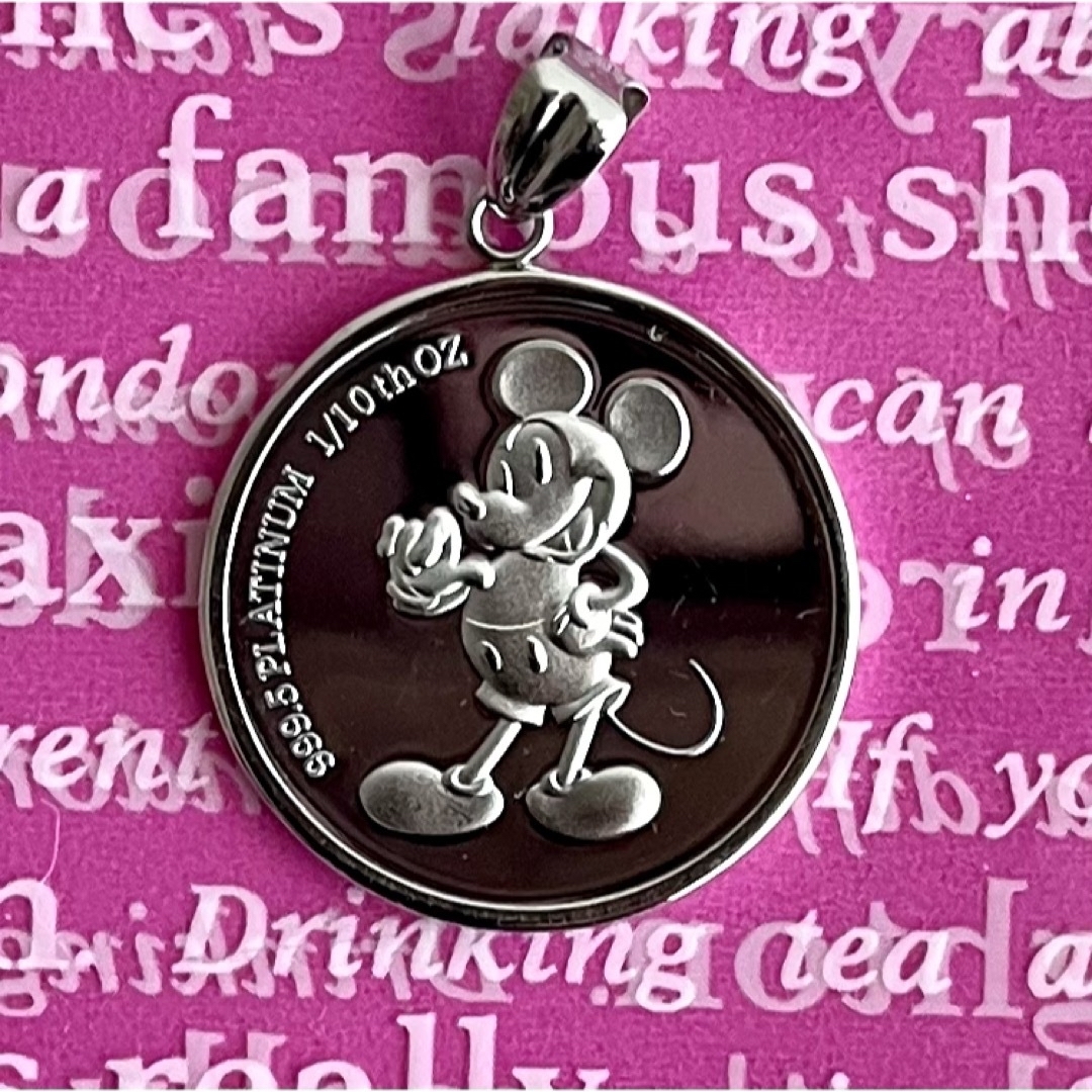 Disney - 1/10oz 純プラチナ コイン ディズニー 100周年記念 Disney - 1/10oz 純プラチナ コイン ディズニー 100周年記念