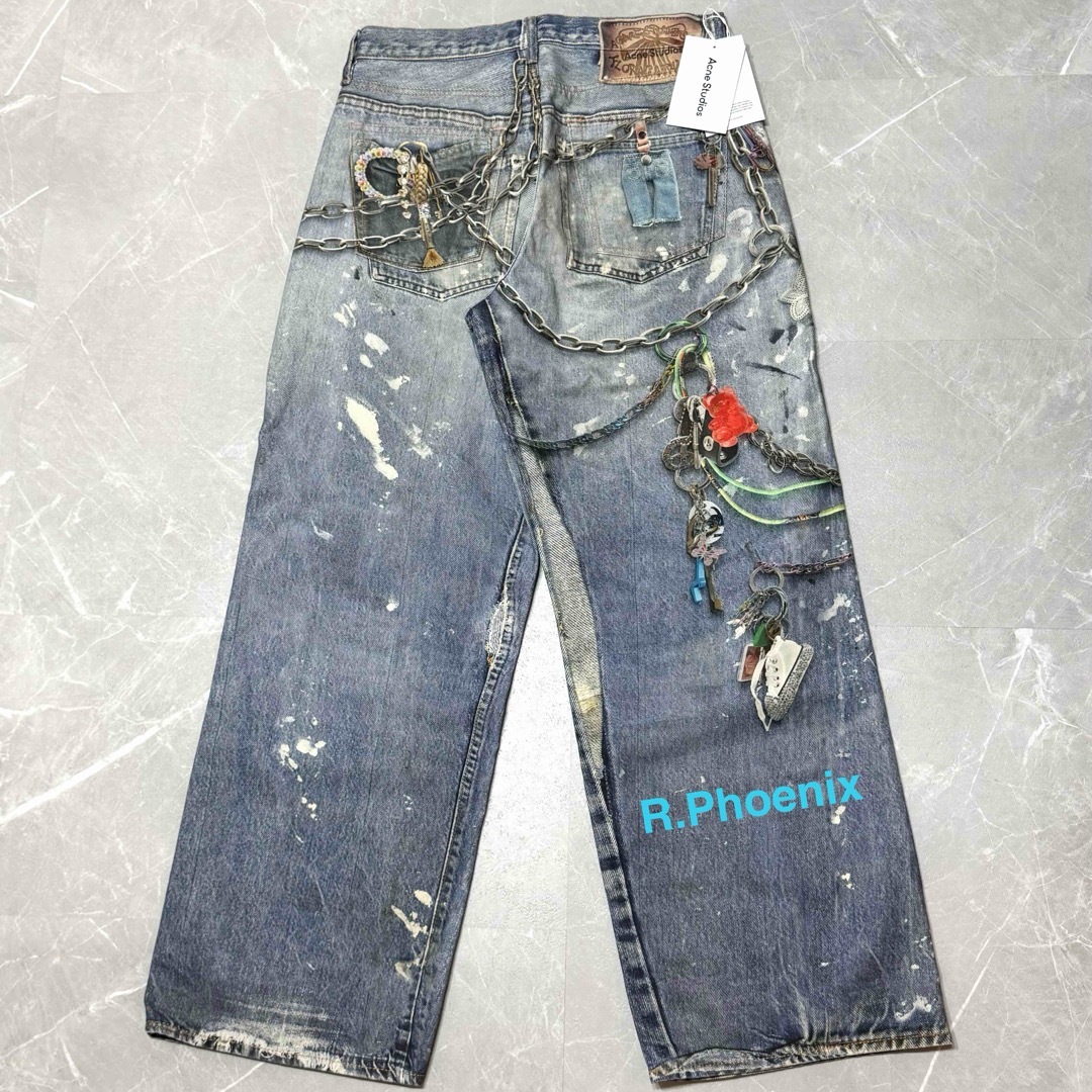 ACNE STUDIOS 1981M LOOSE FIT TROUSERS 48 ACNE STUDIOS 1981M LOOSE FIT TROUSERS 48