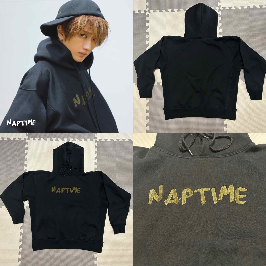 Naptime. ナップタイム 黒 パーカー Sサイズの通販 by なな's Naptime. ナップタイム 黒 パーカー Sサイズの通販 by なな's