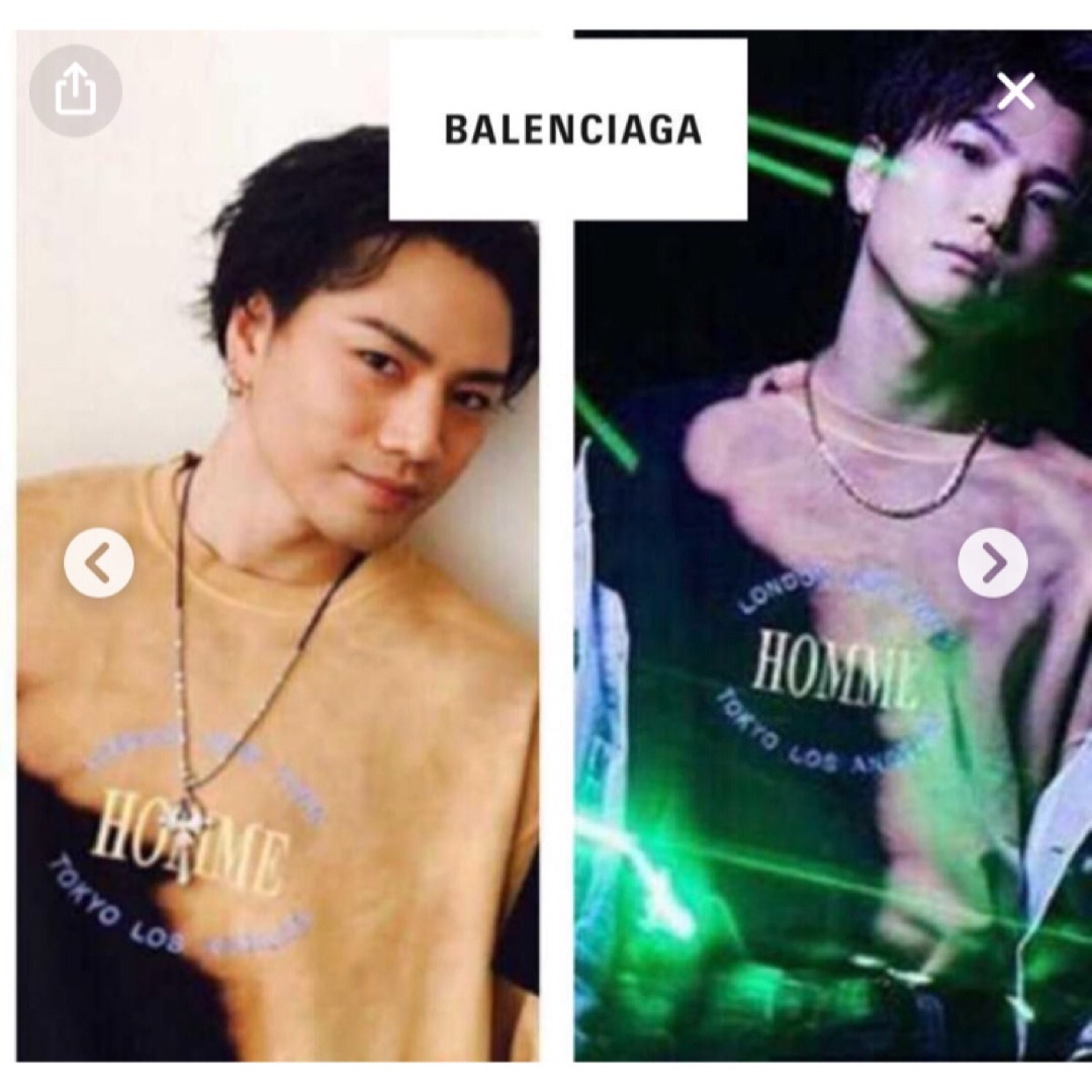 BALENCIAGA - 【登坂着】バレンシアガ ブリーチ スウェットの BALENCIAGA - 【登坂着】バレンシアガ ブリーチ スウェットの