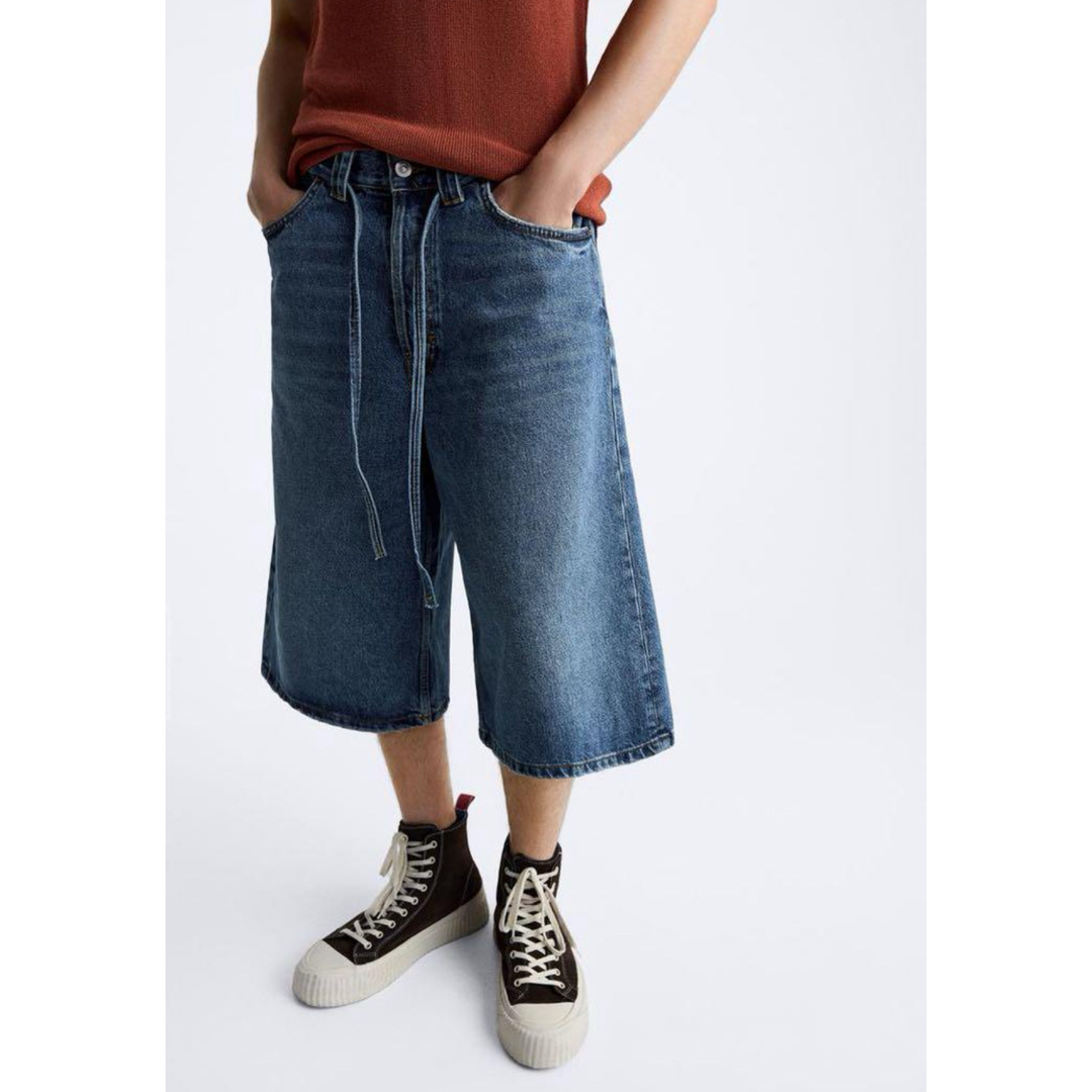 ZARA - ZARA ザラ BAGGY-FIT バミューダジョーツ EU40 JP31 完売 ZARA - ZARA ザラ BAGGY-FIT バミューダジョーツ EU40 JP31 完売
