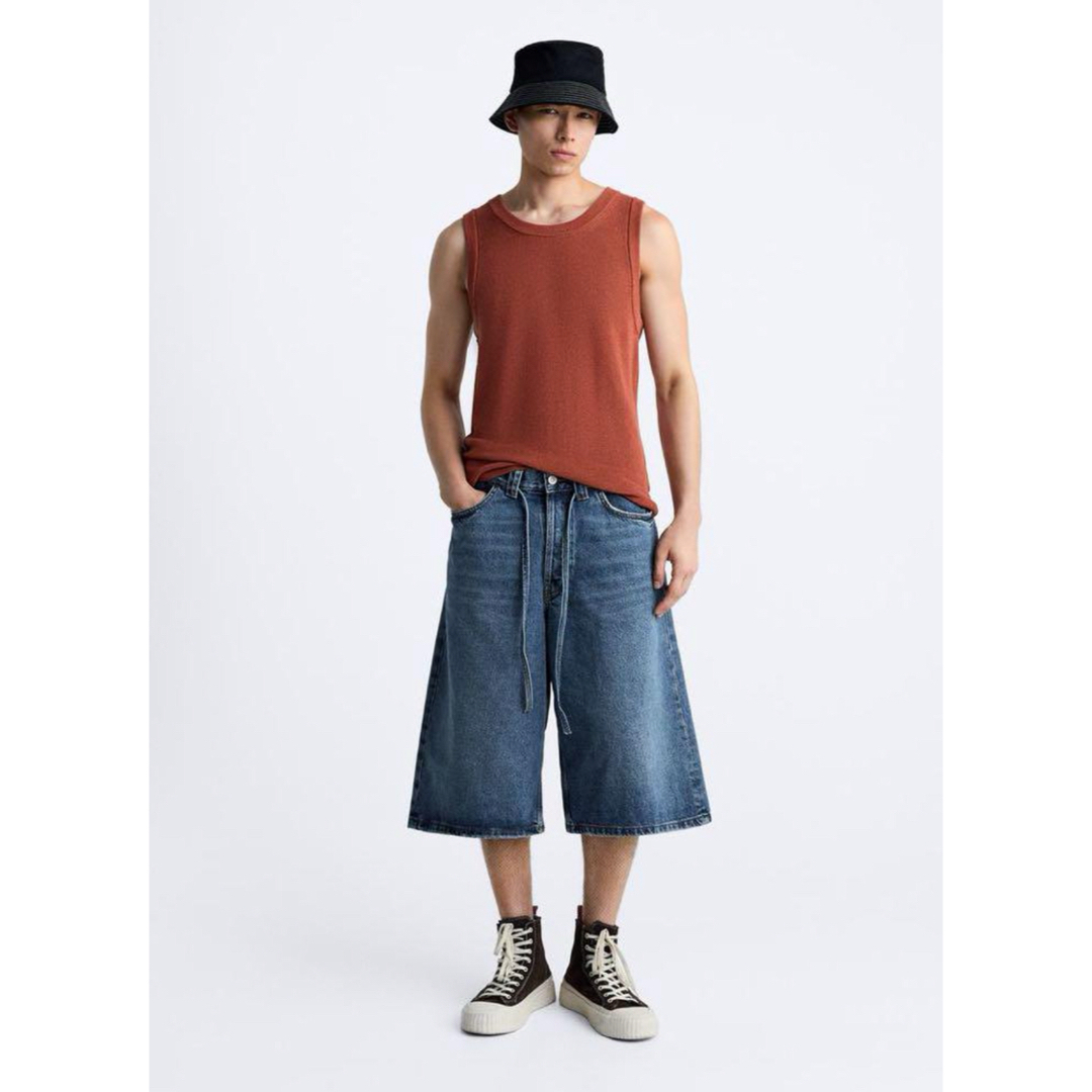 ZARA - ZARA ザラ BAGGY-FIT バミューダジョーツ EU40 JP31 完売 ZARA - ZARA ザラ BAGGY-FIT バミューダジョーツ EU40 JP31 完売