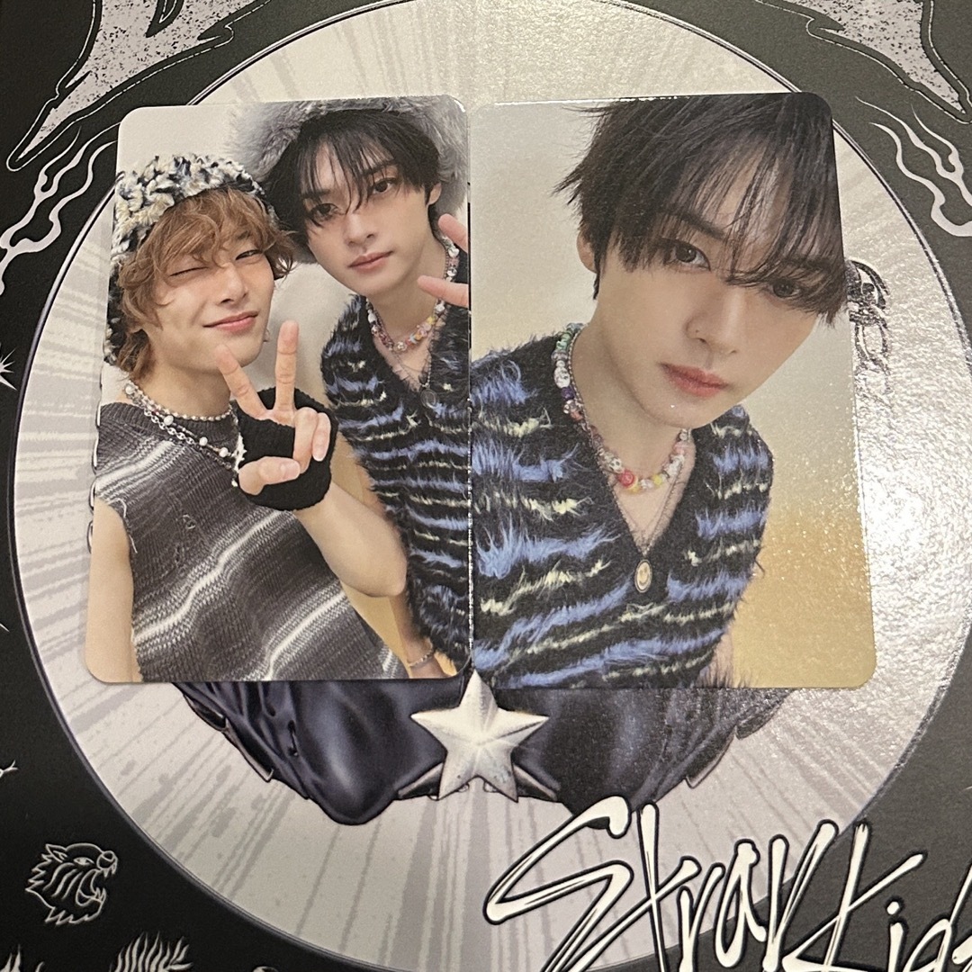 Stray Kids - スキズ リノ アルバム ATE 封入トレカ 2枚セットの Stray Kids - スキズ リノ アルバム ATE 封入トレカ 2枚セットの