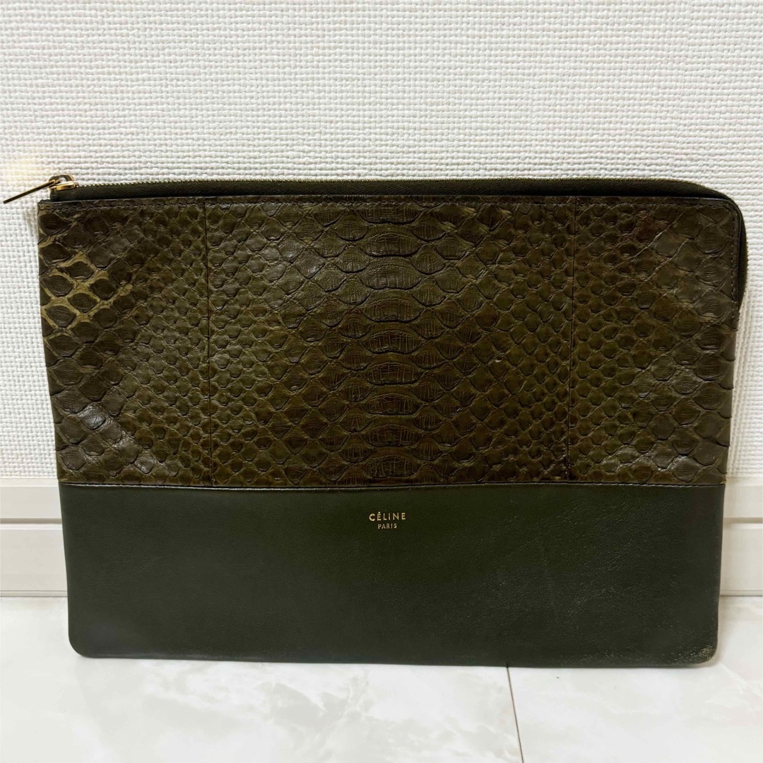 CELINE セリーヌ クラッチバッグ 切りかけ CELINE セリーヌ クラッチバッグ 切りかけ