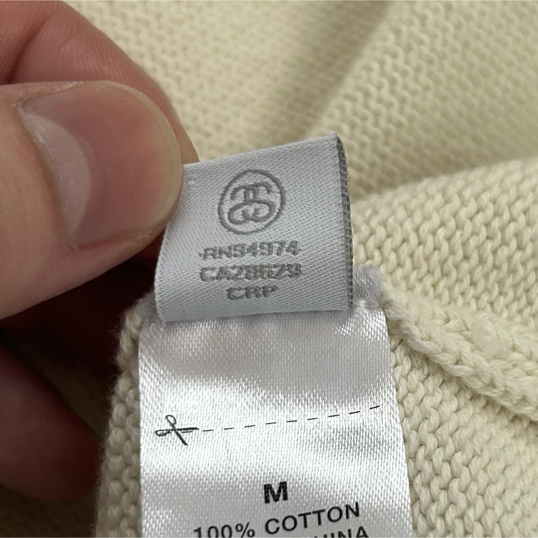 STUSSY - stussy 22ss SWEATER VEST セーターベスト M STUSSY - stussy 22ss SWEATER VEST セーターベスト M