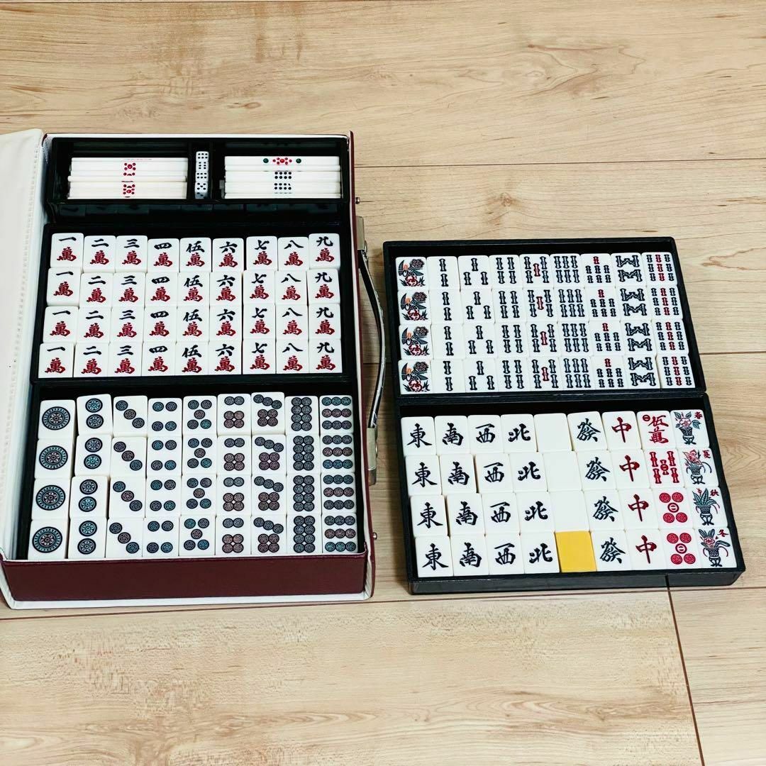 ☆美品・背黒☆大きめ☆ ミズノ 丸一 麻雀牌(MVC印)(ミズノ丸 ☆美品・背黒☆大きめ☆ ミズノ 丸一 麻雀牌(MVC印)(ミズノ丸