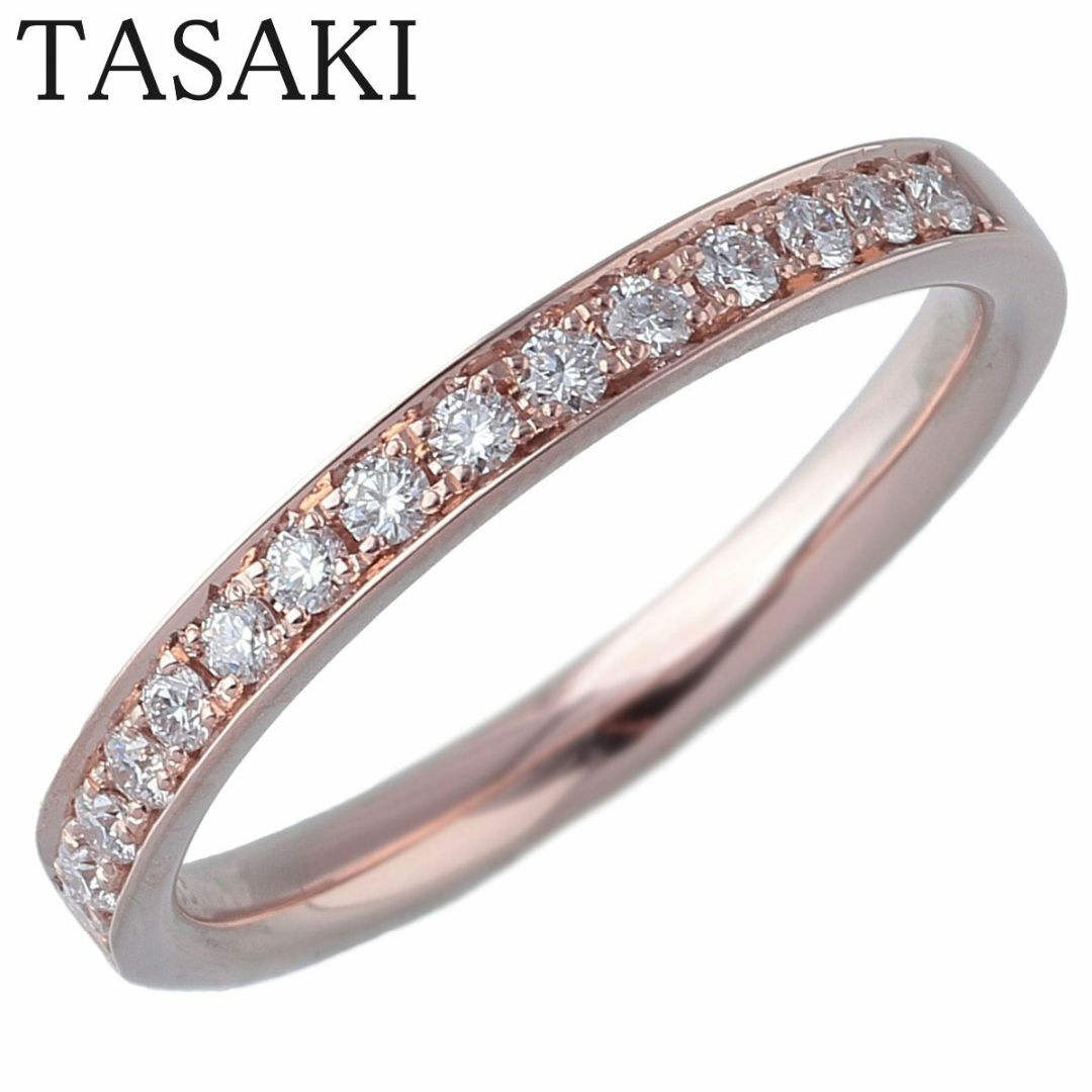 TASAKI - タサキ ダイヤ リング スペランザ ハーフエタニティ 0.13ct 5号 SG750 新品仕上げ済 田崎真珠 TASAKI【18217】