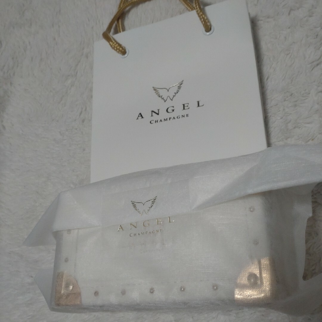ANGEL CHAMPAGNE 非売品 Rosé White ミニケース 空箱の通販 by ANGEL CHAMPAGNE 非売品 Rosé White ミニケース 空箱の通販 by