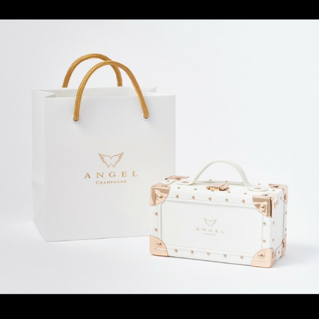 ANGEL CHAMPAGNE 非売品 Rosé White ミニケース 空箱の通販 by ANGEL CHAMPAGNE 非売品 Rosé White ミニケース 空箱の通販 by