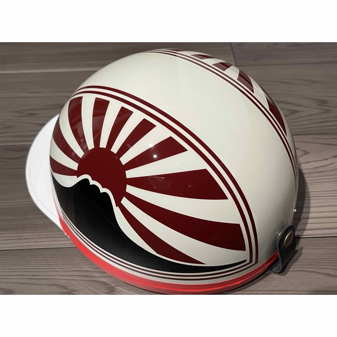 桜 富士日章 コルク半 すわ ヘルメット ゼファー400 XJR400 CBX400F 桜 富士日章 コルク半 すわ ヘルメット ゼファー400 XJR400 CBX400F