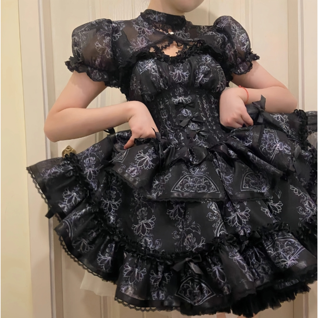 オリジナルlolita クラシカルバレエ風 ロリータJSKワンピース　L269＃ オリジナルlolita クラシカルバレエ風 ロリータJSKワンピース L269＃