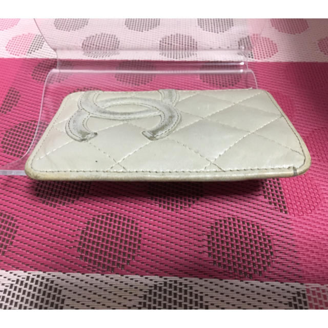 CHANEL(シャネル)のCHANEL  パスケース カード入れ カンボンライン シャネル レディースのファッション小物(名刺入れ/定期入れ)の商品写真