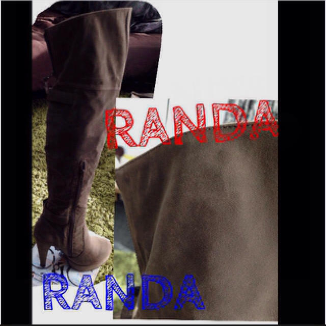 RANDA(ランダ)のRANDA ロングブーツ 最終値下げ レディースの靴/シューズ(ブーツ)の商品写真