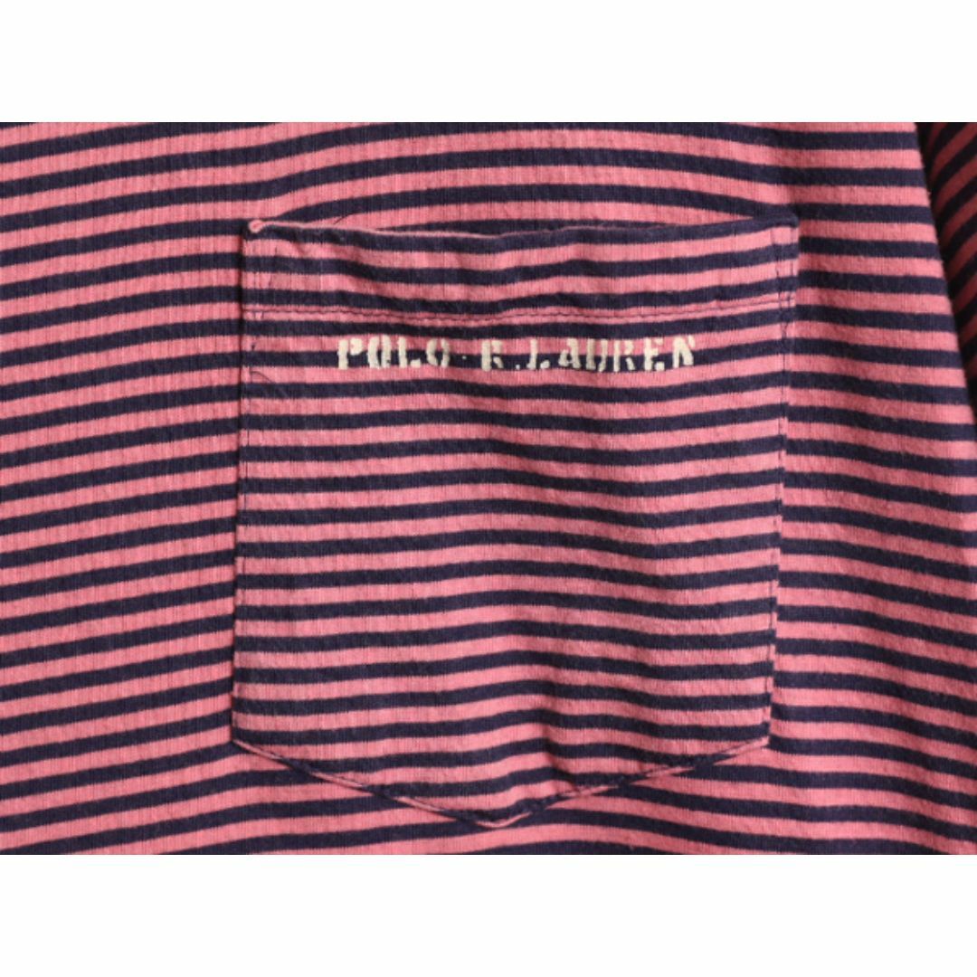 Ralph Lauren - 90s USA製 ポロ ラルフローレン ポケット付き Ralph Lauren - 90s USA製 ポロ ラルフローレン ポケット付き
