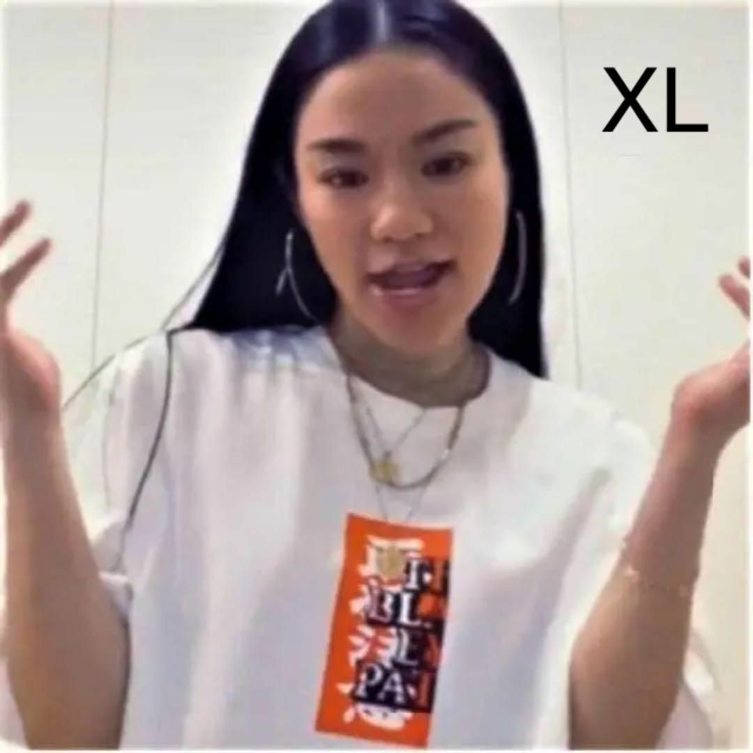 平本蓮着用 XL ブラックアイパッチ 取扱注意 tシャツ 白の通販 平本蓮着用 XL ブラックアイパッチ 取扱注意 tシャツ 白の通販