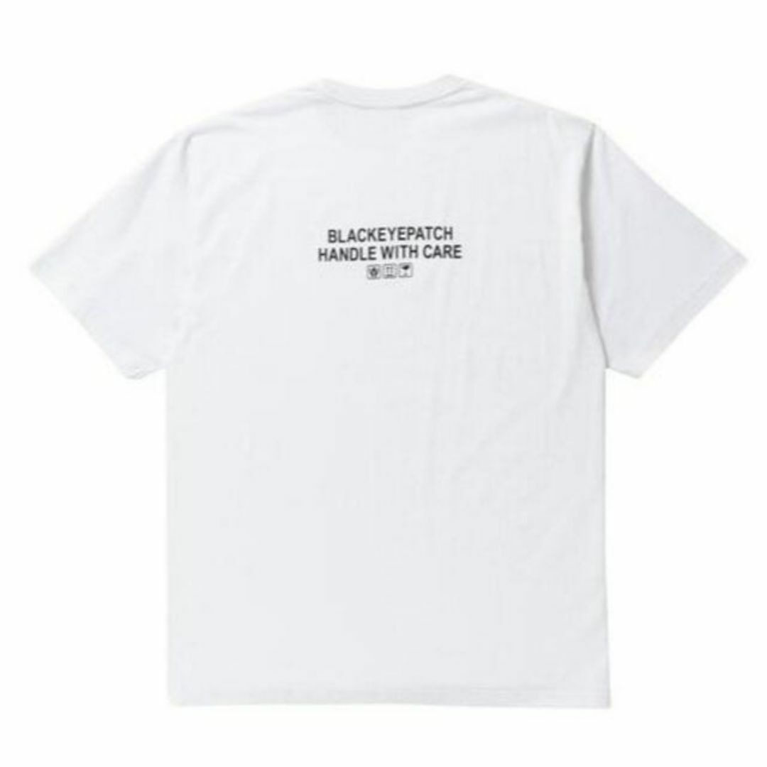平本蓮着用 XL ブラックアイパッチ 取扱注意 tシャツ 白の通販 平本蓮着用 XL ブラックアイパッチ 取扱注意 tシャツ 白の通販