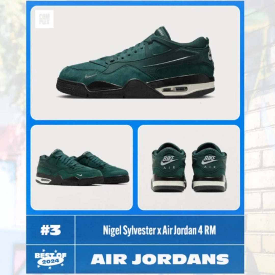 NIKE - Nigel Sylvester Nike Air Jordan 4RM 27.5の通販 by NIKE - Nigel Sylvester Nike Air Jordan 4RM 27.5の通販 by