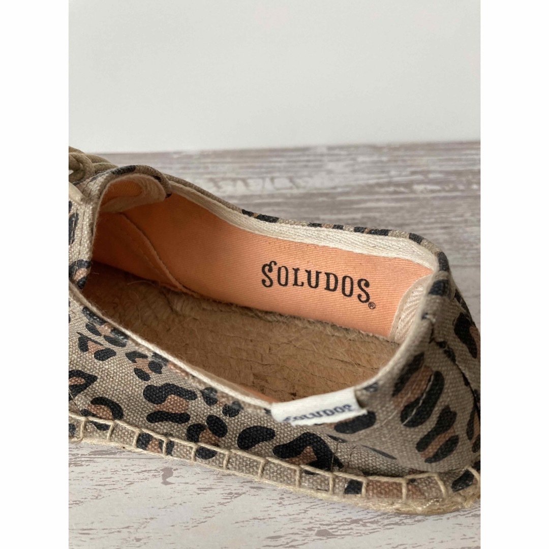 SOLUDOS - ○新品 SOLUDOS ソルドス エスパドリーユ レオパード