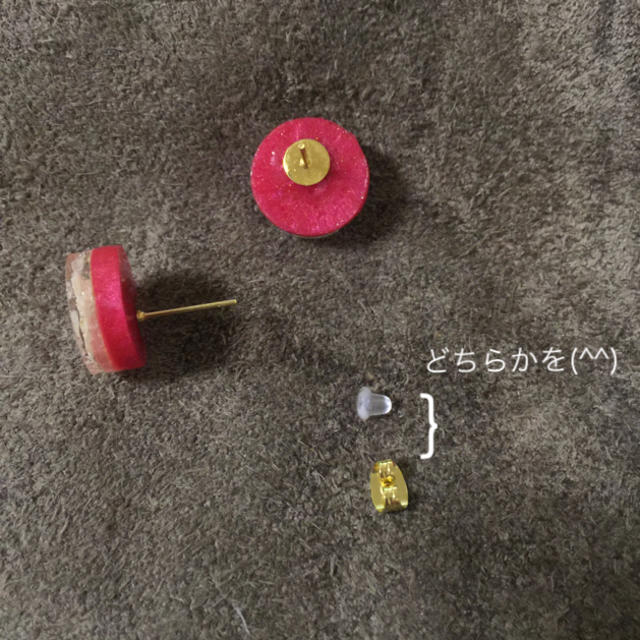 －💐handmaid💐－押し花/コルクピアス✨ レディースの水着/浴衣(浴衣)の商品写真