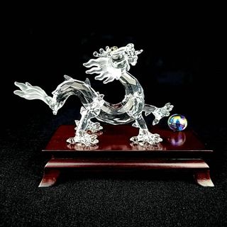 SWAROVSKI - ◇美品 ◇ スワロフスキー ドラゴン 龍 辰 台座付き SWAROVSKI - ◇美品 ◇ スワロフスキー ドラゴン 龍 辰 台座付き