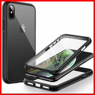 【色:ブラック】JEDirect iPhone XS と iPhone X (5(その他)