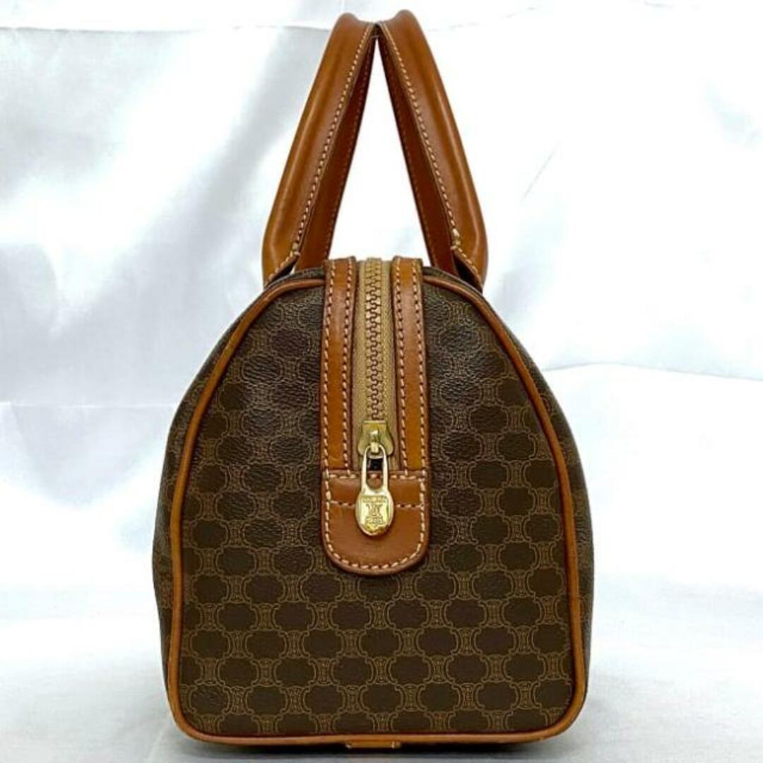 CELINE - セリーヌ ミニ ボストンバッグ ブラウン シグネチャー CELINE - セリーヌ ミニ ボストンバッグ ブラウン シグネチャー