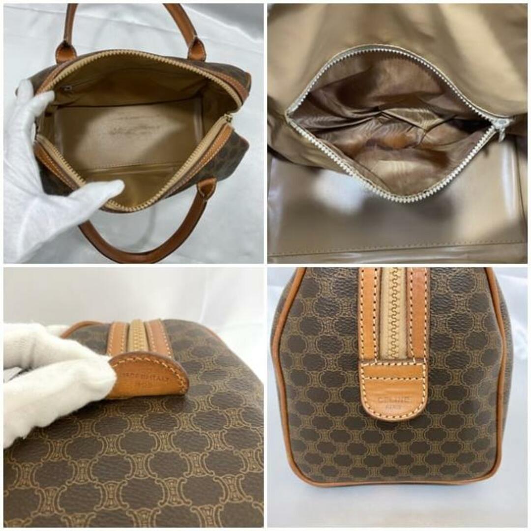 CELINE - セリーヌ ミニ ボストンバッグ ブラウン シグネチャー CELINE - セリーヌ ミニ ボストンバッグ ブラウン シグネチャー